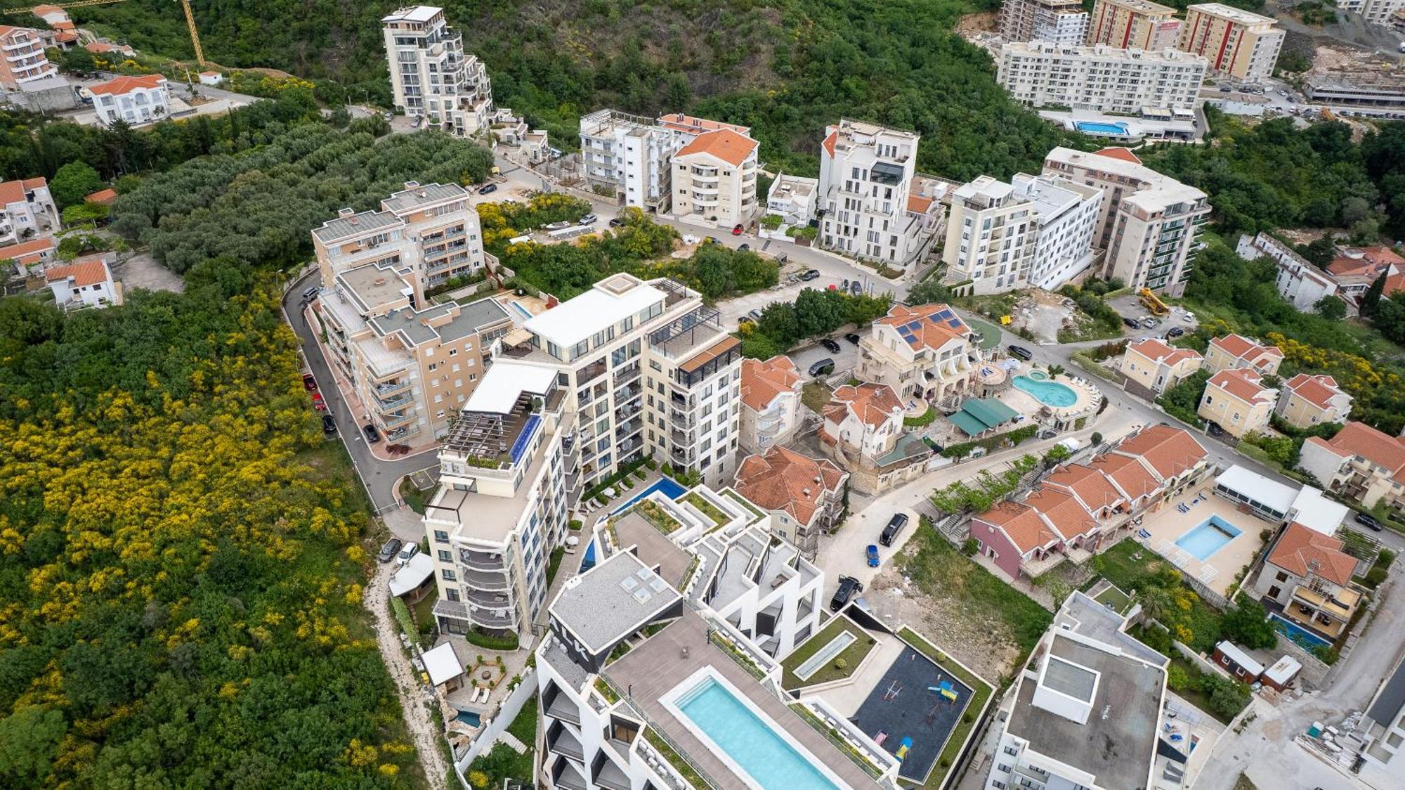 Modern Top Floor Sea View 3Br With Pools, Spa & Fitness Bečići Exterior foto