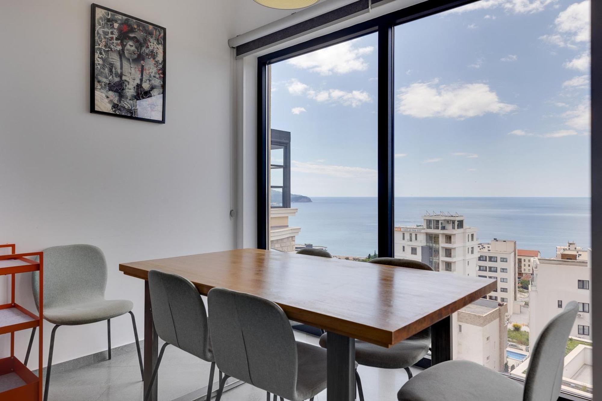 Modern Top Floor Sea View 3Br With Pools, Spa & Fitness Bečići Exterior foto