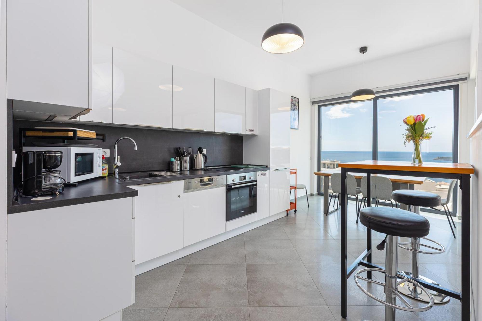 Modern Top Floor Sea View 3Br With Pools, Spa & Fitness Bečići Exterior foto